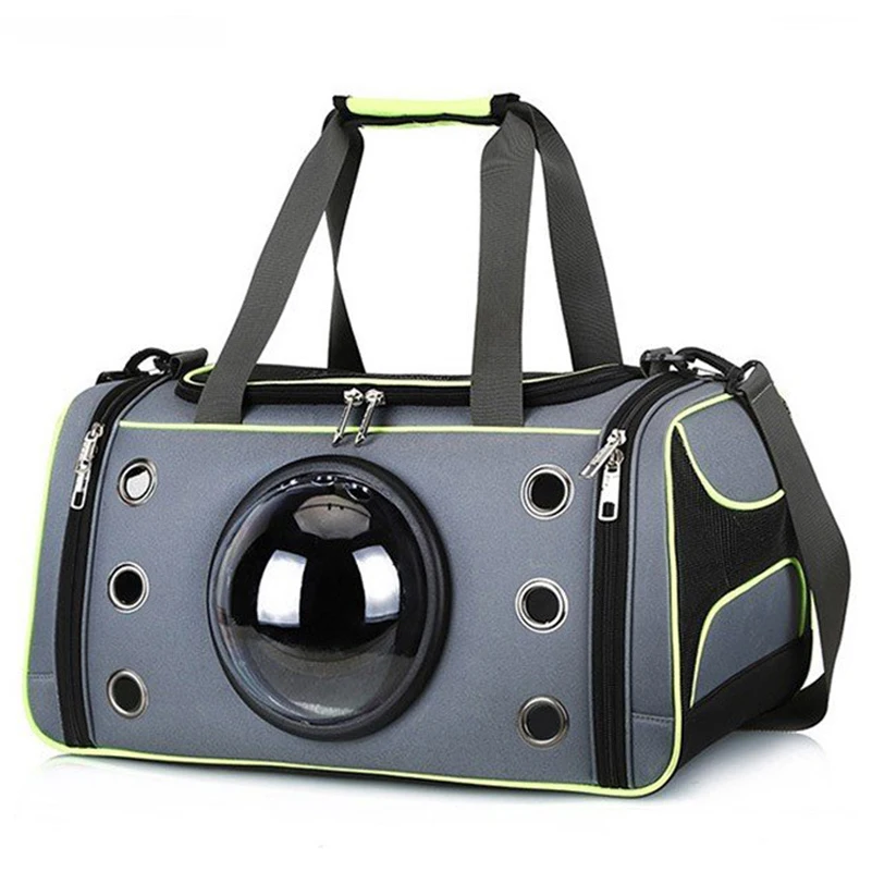 

YUYU Breathable Pet Handbag Dog Shoulder Carrier Bags Portable Outdoor Cat Dog Carrier Folding Teddy Travel Space Bag