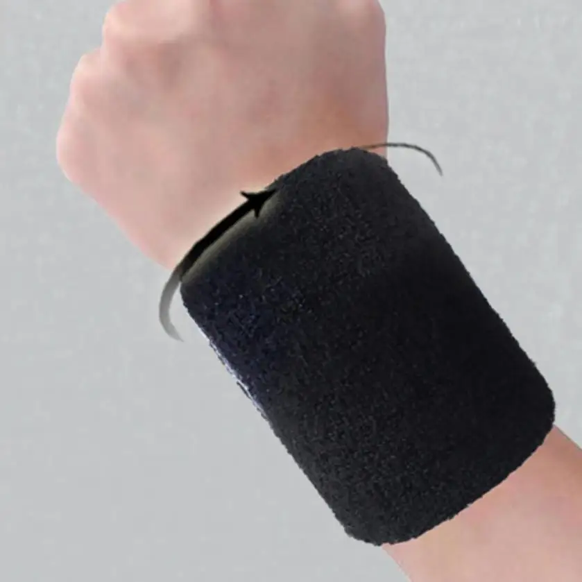 

snowshine3 YLW Cotton Wristbands Wrist Band Bands Sweatbands Sweat Band for Sport Tennis