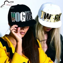 Зеркальные акриловые Заказные буквы Модные мужские и женские спортивные бейсболки с шипами бейсболки для мужчин и женщин