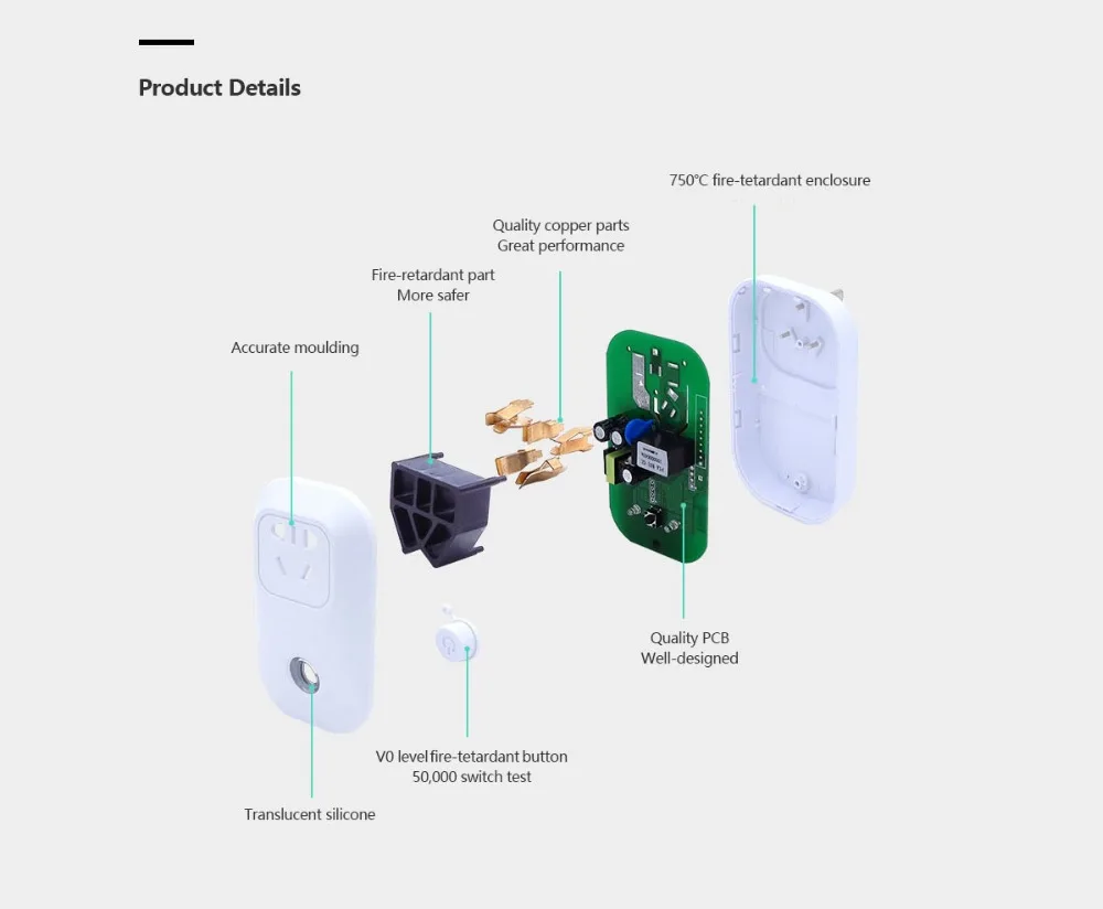 Itead Sonoff сенсорный Wifi переключатель WiFi релейный модуль 220 В беспроводной светильник таймер переключатель, S20 ЕС умная розетка для автоматизации умного дома