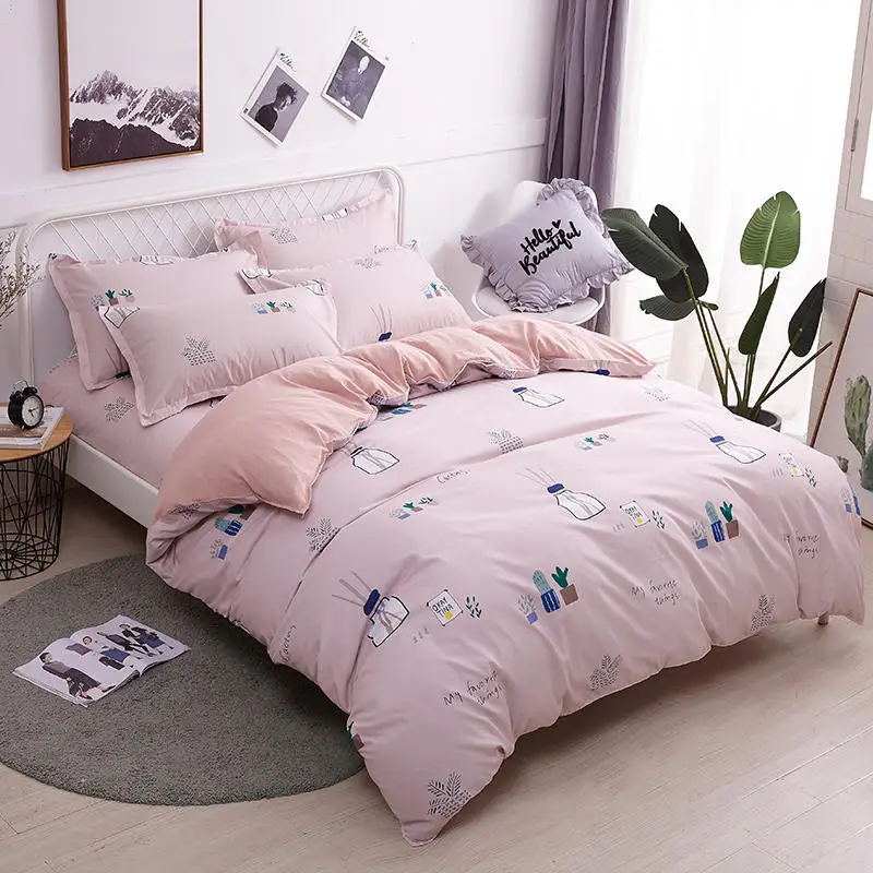 1 Pcs Duvet Cover Quilt Cover Queen King Full Twin Girl Boy Duvet Cover Bedclothes 150*200/180*220/200*230/220*240cm Edredon - Цвет: 080