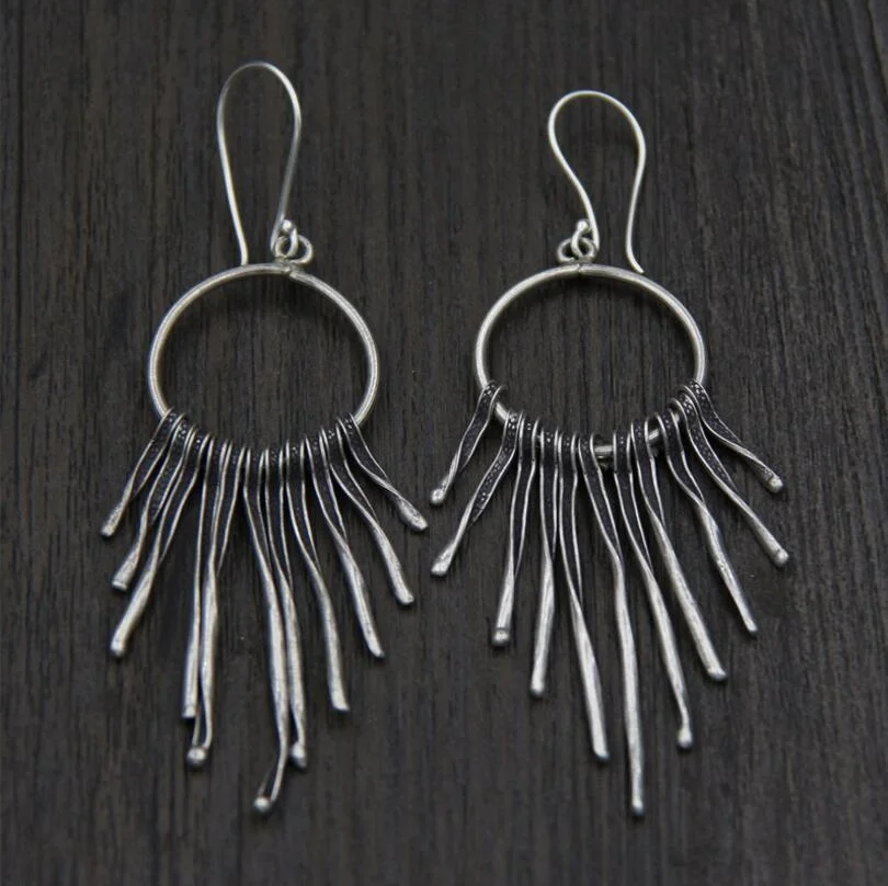 Cheap ethnic drop earrings