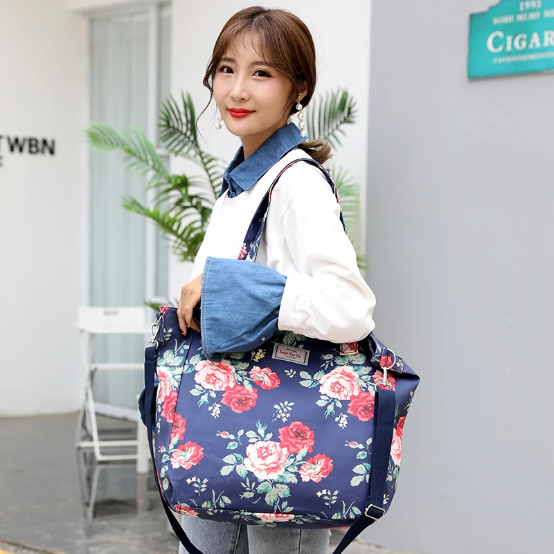 Da Femme Sacchetto Disegno Delle Marca Main Grandi Messaggero Spalla Del 1 Viaggio Fiori Nouvelle 4 Leggero Sac A Tote 2 Borse Donne Dimensioni Borsa Di 3 Donna v0vqtf1wx