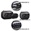 Phare led de faisceau haut/bas avec Kit d'assemblage Angel Eye DRL et phare de remplacement pour BMW F650GS/F700GS/F800GS F800 GSA ► Photo 3/6