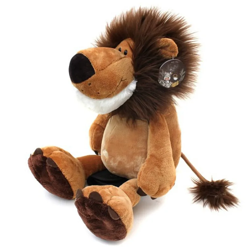 Soft Lion Plush Toy Pillow Stuffed Animal Lion Appease Bed doll For Children Room Sleeping Mate toys for children Gift Children Soft Lion Plush Toy Pillow Stuffed Animal Lion Appease Bed doll For Children Room Sleeping Mate toys for children Gift Children