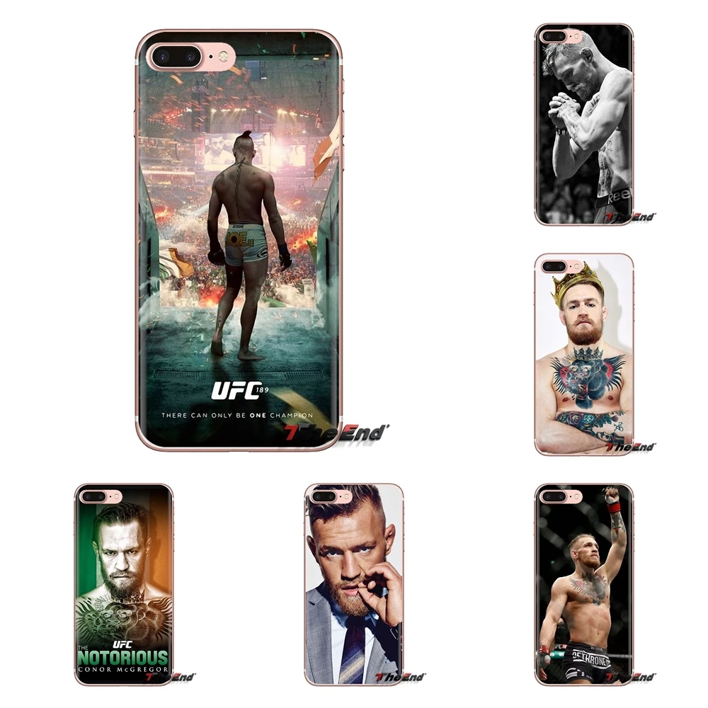 Transparent Soft Shell Covers For Huawei Mate Honor 4C 5C 5X 6X 7 7A 7C 8 9 10 8C 8X 20 Lite Pro Notorious Conor McGregor |