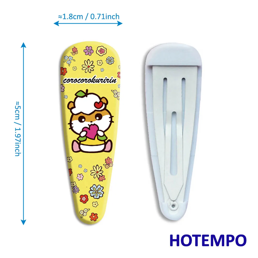 Милый японский мультфильм Melody Penguin XO Sam Cinnamoroll koomi помпон Две звезды BB заколка для