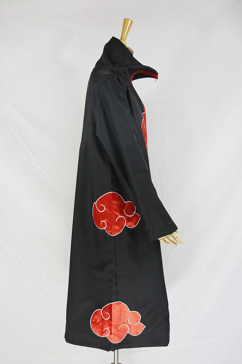 KIGUCOS Naruto Akatsuki Cosplay Costumes Tobi Party Outfit Uchiha Itachi Cloak Deidara Cape Halloween Costumes