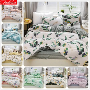 

2019 New Creative Duvet Cover 3/4 pcs Bedding Set Adult Kids Child Soft Cotton Bed Linens Single Full Double Queen King Big Size