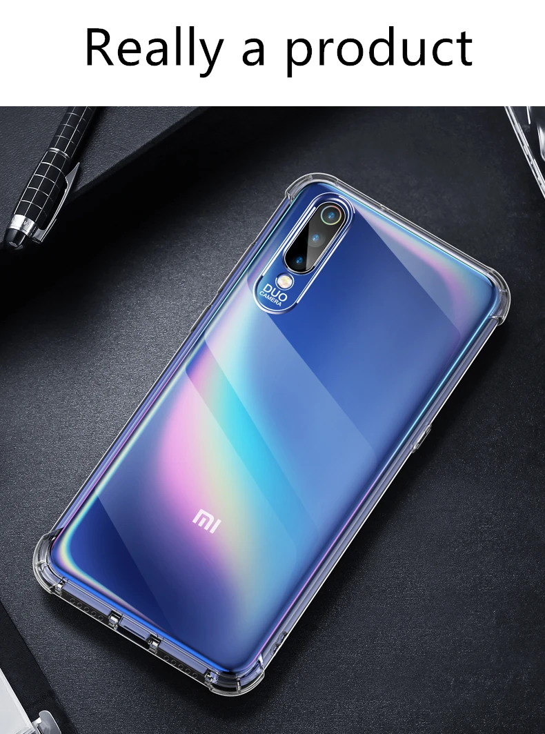 

Xiaomi Mi A3 Lite Case cover New design Four corners Soft TPU Silicone cover case for Xiaomi Mi A3 Lite Clear case funds #4088