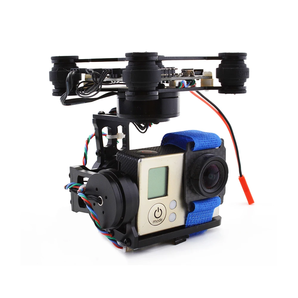 

RTF CNC FPV 3 Axis Brushless Gimbal W/ 2204 2805 Motor & Storm32 Controlller for DJI Phantom Walkera X350 Gopro 3 4 5 6 Session