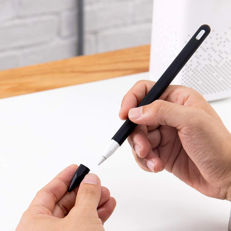 Для Apple Pencil 2 Чехол iPad Pro пенал планшет сенсорный Стилус защитная сумка-чехол Портативный Мягкий силиконовый чехол