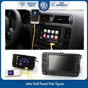 

New 6.5" MIB Original CarPlay RCD330 Plus Car MIB Radio Mirrorlink for Volkswagen VW w/Cable 6RD 035 187 B Version B