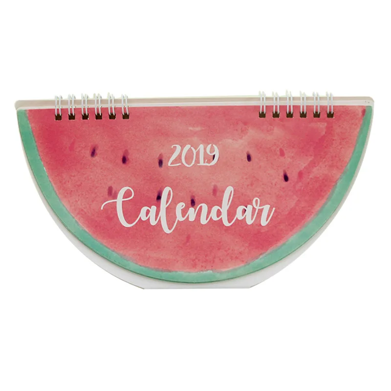 

watermelon agenda 2019 fruit notebook Kawaii planner Creative note book monthly diary weekly papeleria stationery