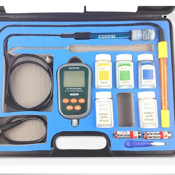 

PH conductivity tester laboratory water quality analysis PH Top Precision pH / mV / Conductivity Meter