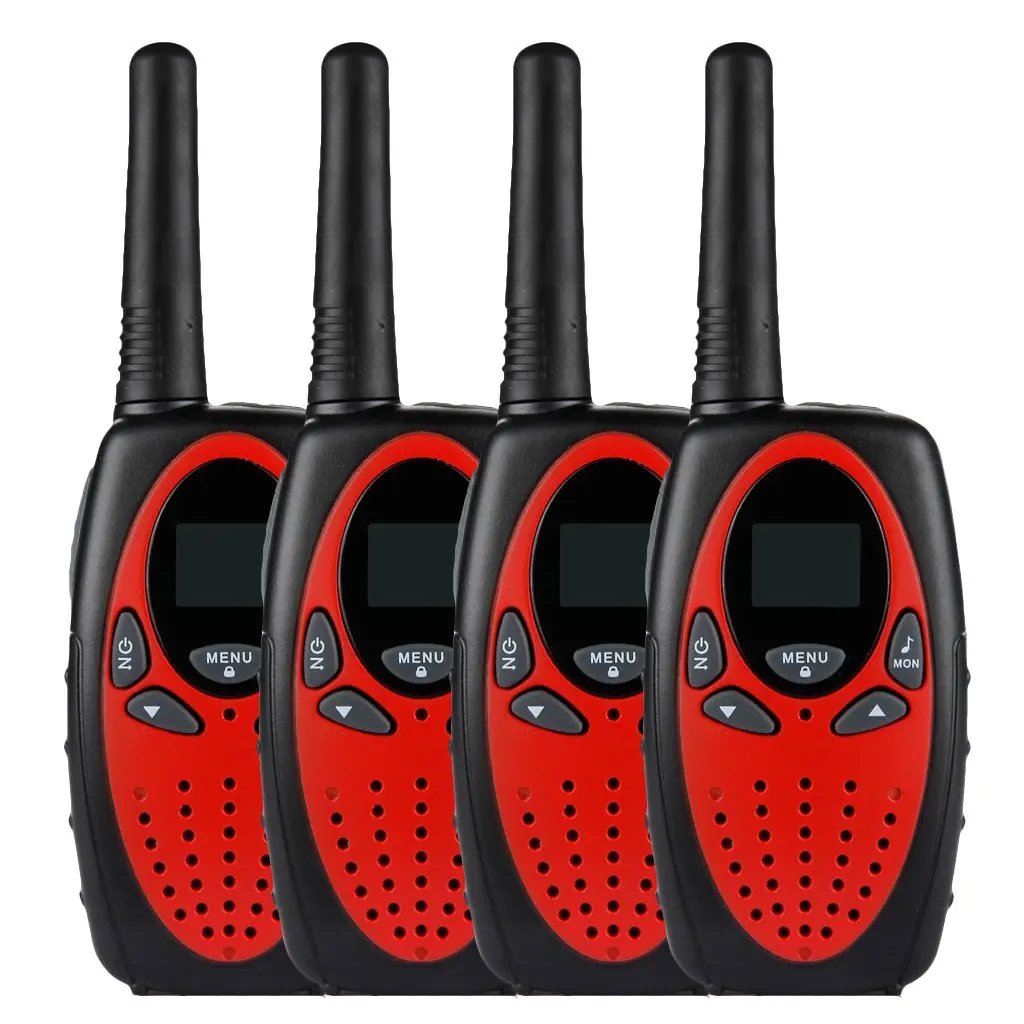 4X радио набор 8 каналов walkie talkie PMR портативное радио reach 5 км 2 способ радио ЖК-дисплей UHF400-470MHZ