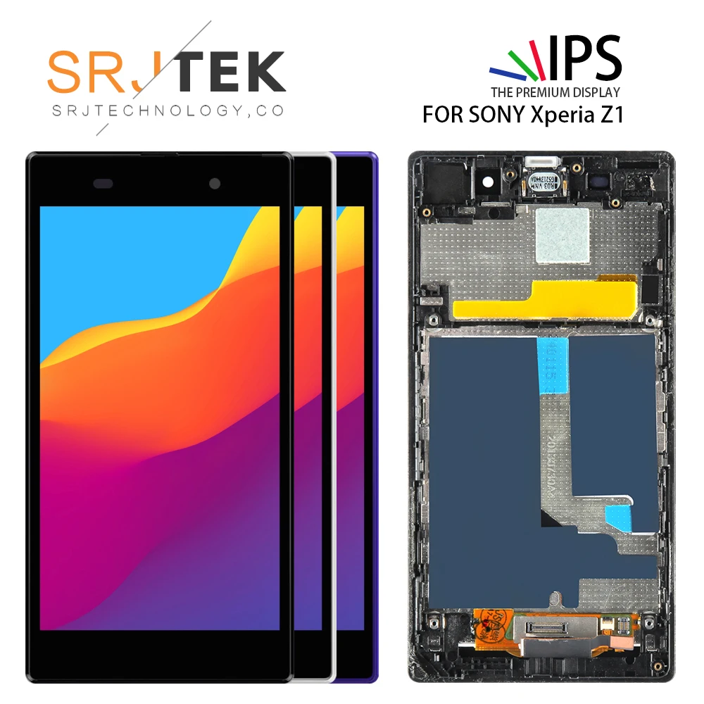 5 0 &quotдля Sony Xperia Z1 ЖК дисплей сенсорный экран для L39 L39H C6902 C6903 C6906 C6943 дигитайзер