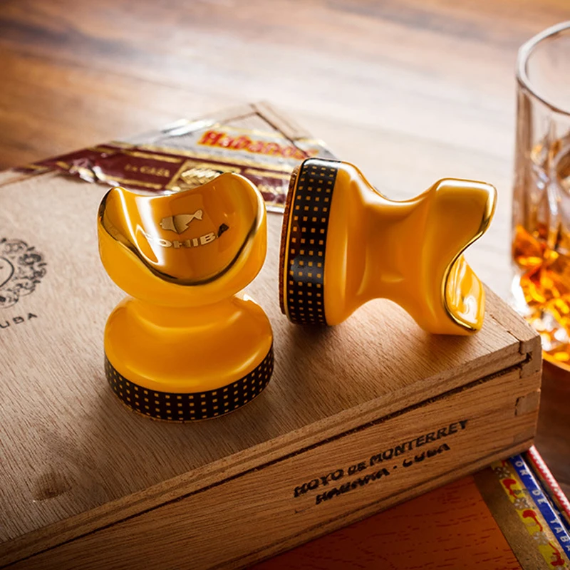 Карманная пепельница для сигар COHIBA портативный керамический держатель