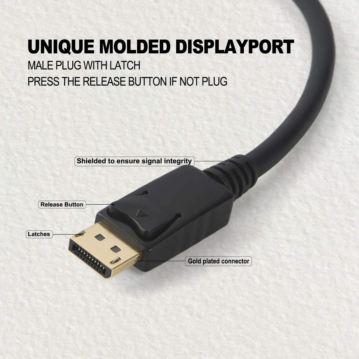 Активный Кабель jorinдо DP HDMI (DP1.2) 6 футовый DisplayPort к 4K x 2K и 3D аудио/видео