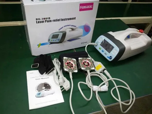 

2 probes body pain relieve machine cold level laser therapy lllt laser health care Multi functional device wound healing CE