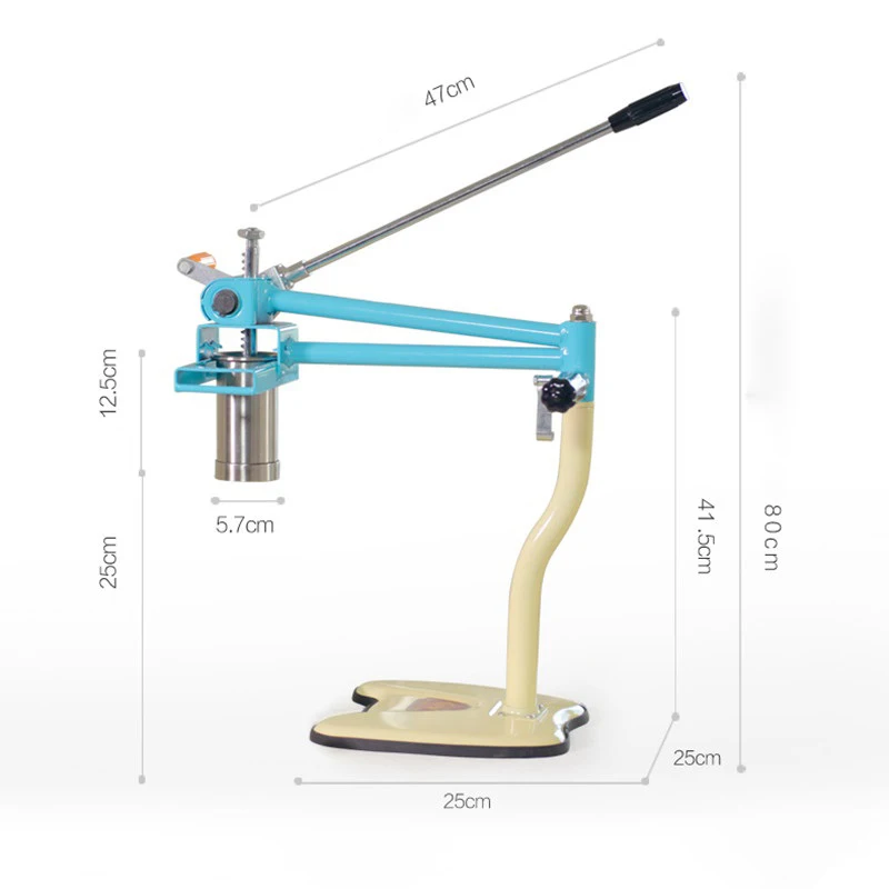  Stainless Steel Manual Noodle Press Machine With 4 Molds For Vermicelli Spaghetti Linguine Pasta Ma