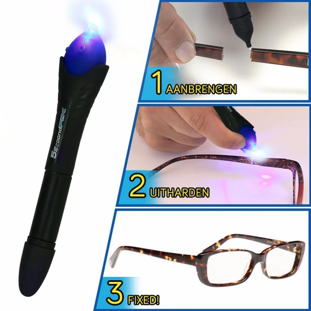 

1pc UV Light Fix Welding Compound Glue Repairs Tool For Mobile Plastic Metal Stuff Wholesale