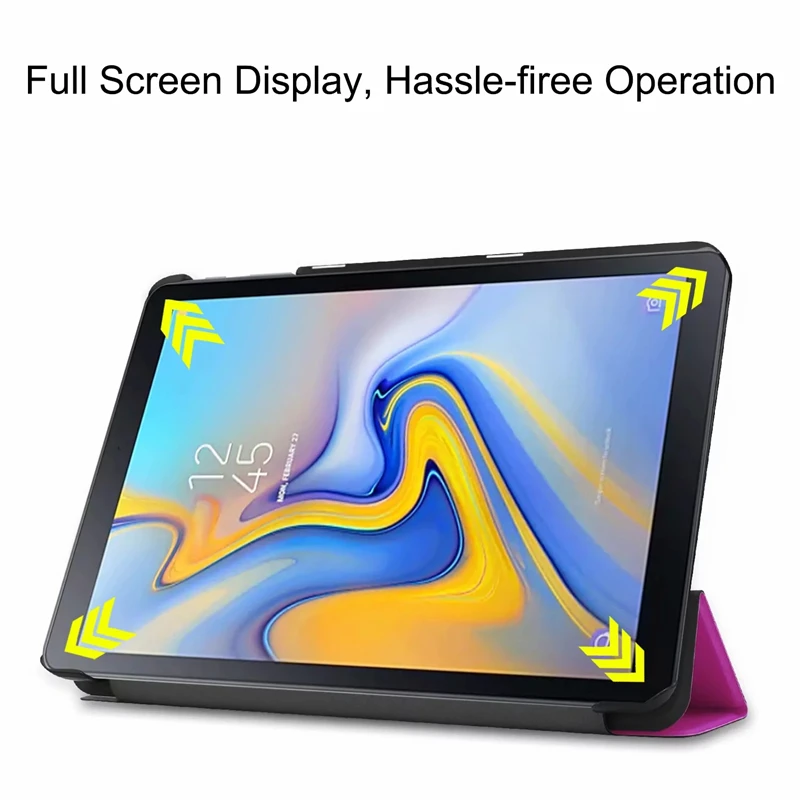 US $548.00 100Pcslot Ultra Slim Smart Shell Standing Cover with Auto WakeSleep for Samsung Galaxy Tab A Advanced2 SMT583 101inch