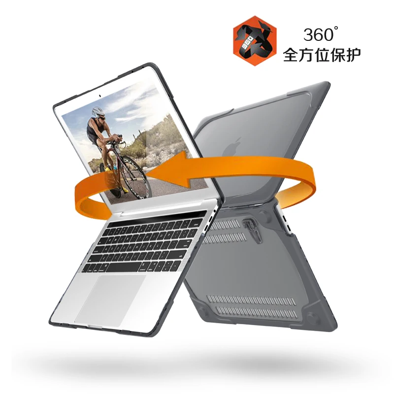 Чехол для Macbook Air Pro 13 2017 2018 чехол противоударный держатель ноутбука Retina 11 12 15 A1466