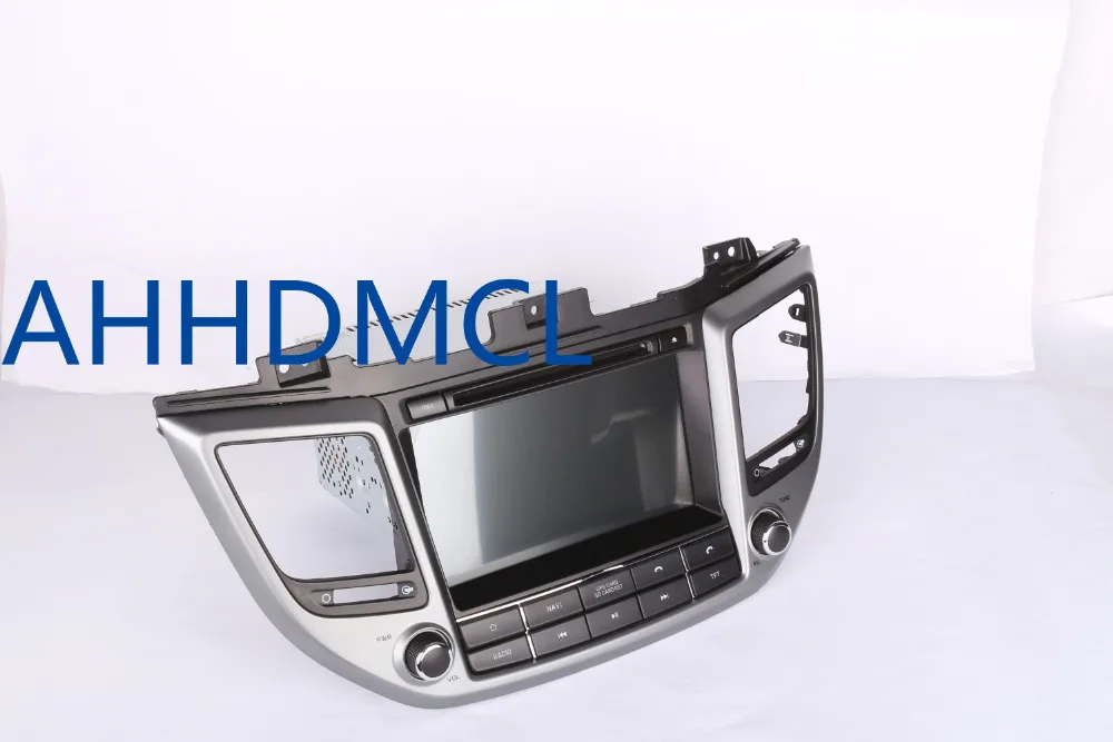 Discount AHHDMCL Car Multimedia Player DVD Radio Stereo Audio GPS Navigation For Hyundai IX35 Tucson Right Hand Drive 2015 2016 2017 1