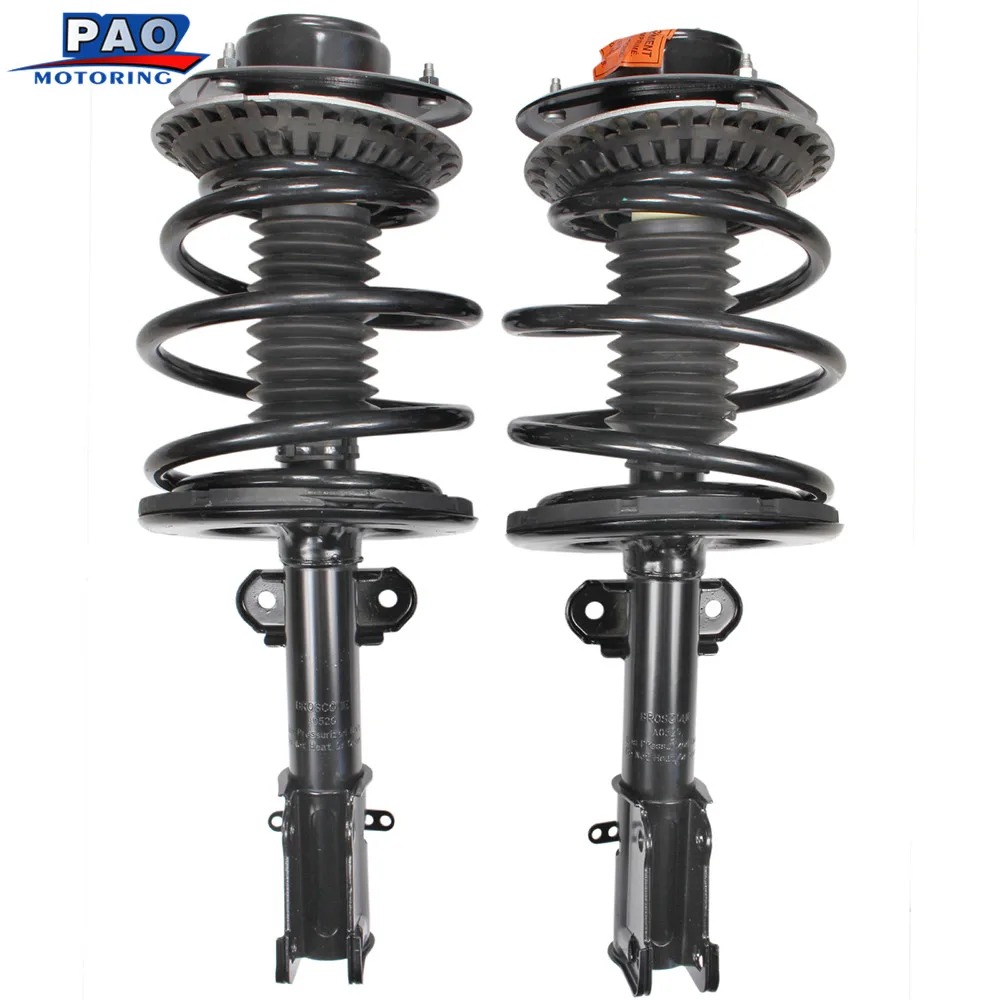 Dodge caravan как снять пружину передней стойки 2PC New Front Complete Strut Coil Spring Coilover For Chrysler Town&Country,Dodg