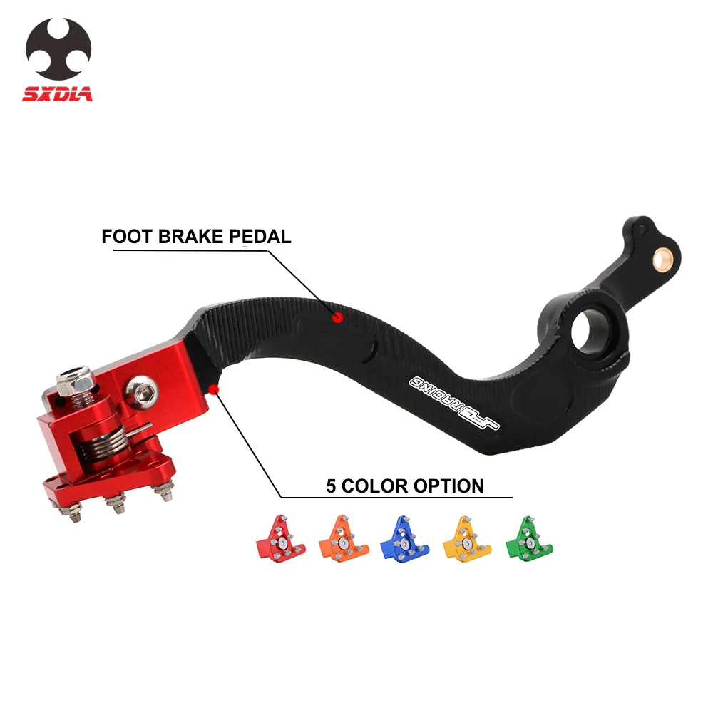 

Motorcycle CNC Foot Brake Lever Pedal For HONDA CRF250R 2010-2019 CRF450R 2005-2019 CRF450RX 2017-2019 CRF250RX 2019