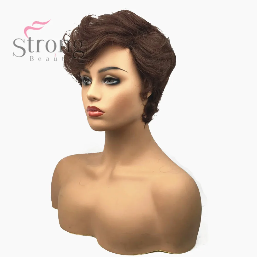 Pixie Cut hair Asymmetrical Side Bang 2787 12K