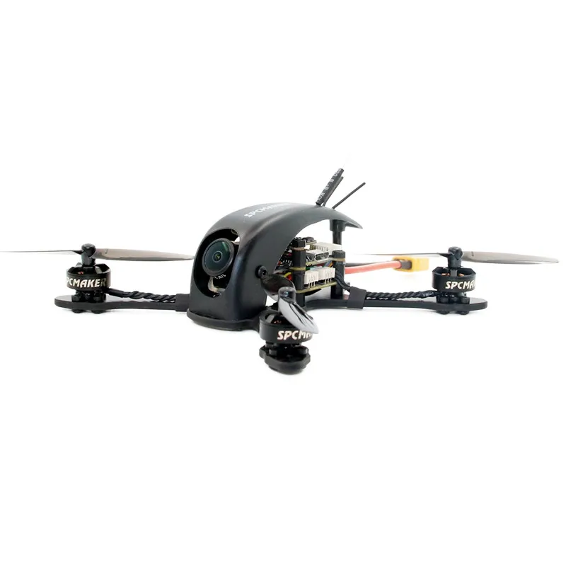 

1PC RC Drone FPV Aircraft No Battery SPCMAKER Killer Whale Toothpick RunCam Nano 2 1103KV8500 1103KV10000 Motor Blue Black Shell
