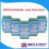 6AI/4DI/4DO 0-20MA/4-20MA entrée/Numérique entrée et sortie module/RS485 MODBUS RTU communication WP9038ADAM Wellpro ► Photo 1/5
