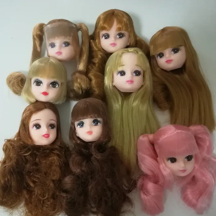 2017 special offer new Brand original heads for Licca doll girls gift children toys doll accessories