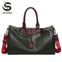 Портативные водонепроницаемые вещевые дорожные женские сумки путешествия Большая ёмкость Чемодан Сумки на плечо