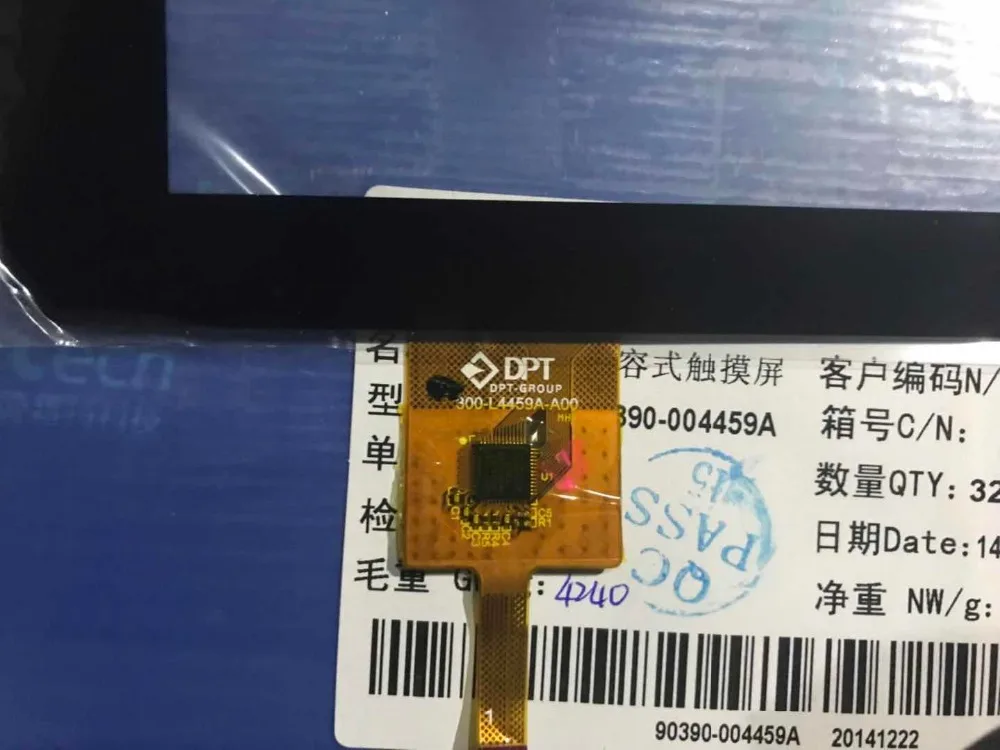 Новый оригинальный p/n DPTE 300-L4459A-A00 для T-94S черный 300-L4439A-A00 планшетов Бесплатная