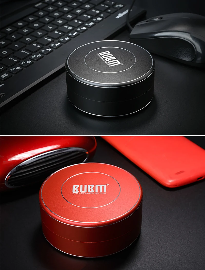 BUBM Тип вращения Портативный чехол для наушников чехол для Bluetooth наушники-вкладыши гарнитура