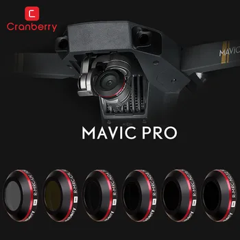 

Multi Filter Kits CPL ND4 ND8 ND16 UV Lens Filters with Protective Case for DJI Mavic Pro RC Quadcopter With 4K HD Camera Drone