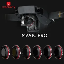 Multi Filter Kits for DJI Mavic Pro Drone Camera CPL ND4 ND8 ND16 UV Lens Filters with Protective Case
