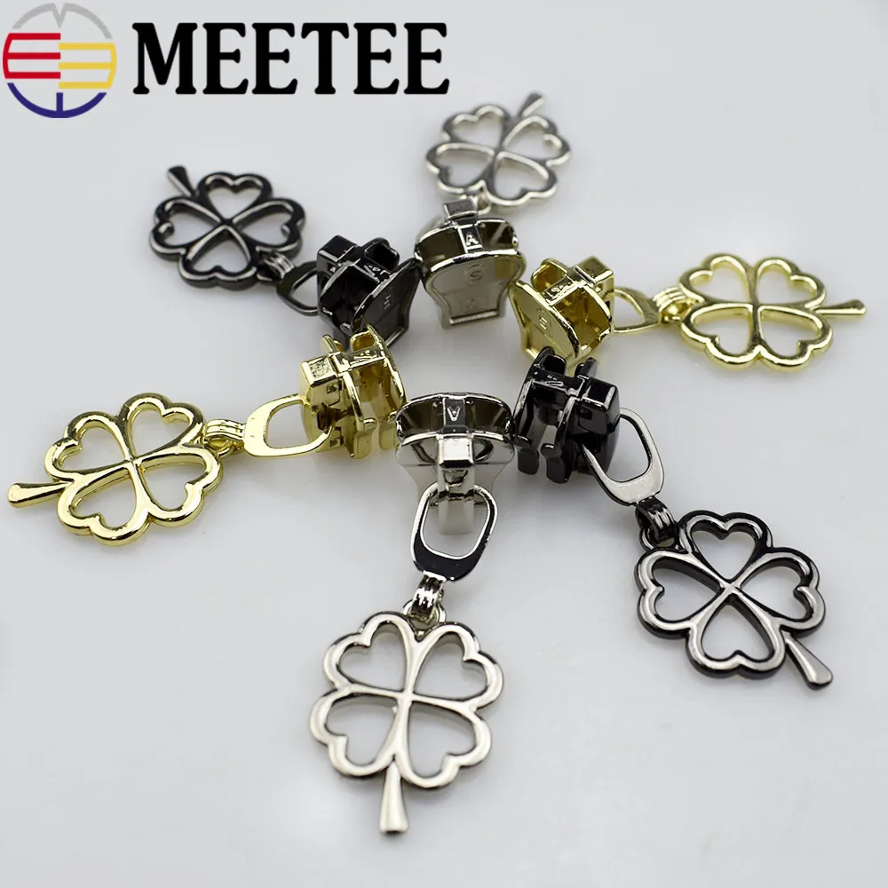 10 шт. Meetee 3 #5 # Fix A Zipper DIY Slider ремонтный набор с молнией Замена для пальто сумки