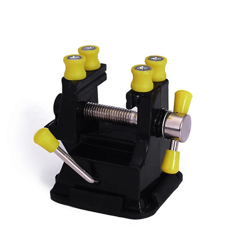Mini Diy Aluminium Alloy Adjustable Engraving Table Bench Vise Clamp