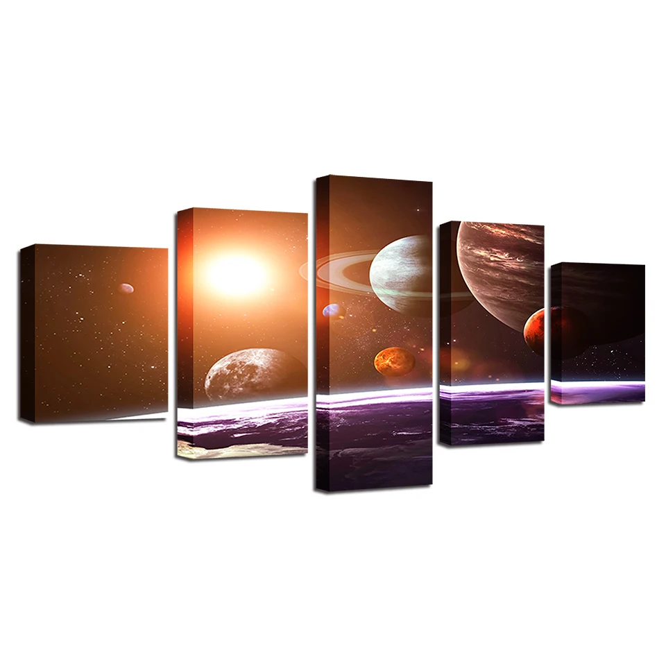 5 шт. картины на холсте Вселенная|art pictures|wall art pictureabstract poster |