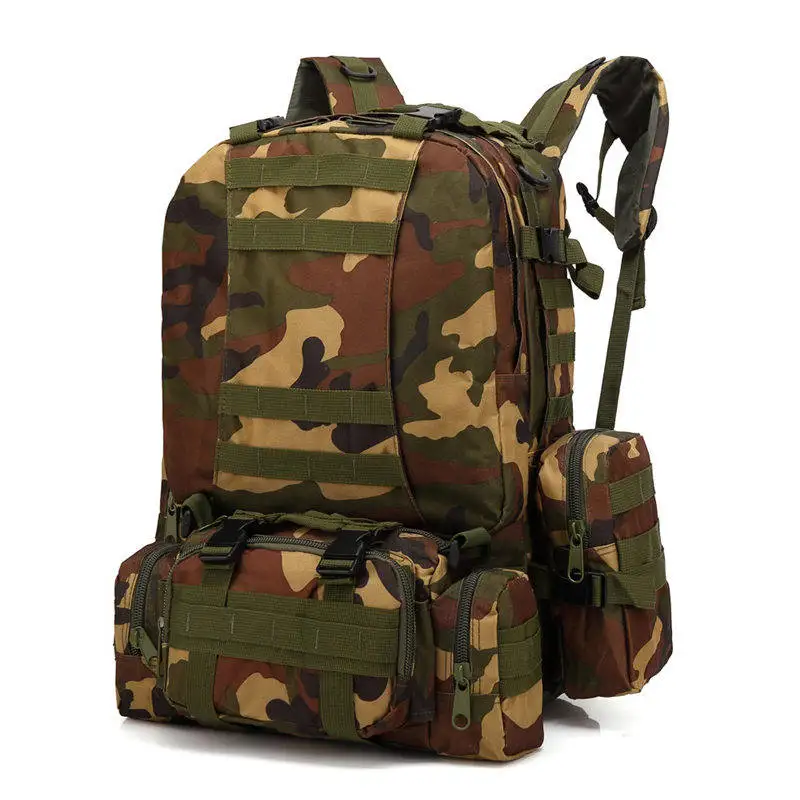 

1 Set Outdoor Military Tactical Backpack Assault Pack mountaineering tactical backpack Combat Backpack Trekking Bag shoulder bag
