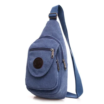 

070318 newhotstacy men small canvas chest bag male messenger bag