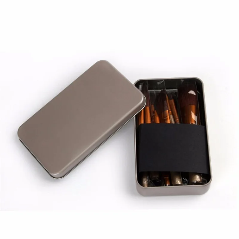 New Powder 12Pcs Makeup Brushes Accessories Set Rose Gold Face Eyeshadow Eyeliner Lip Brush Set