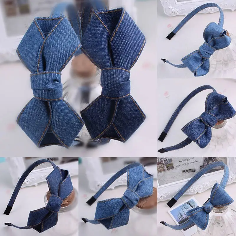 Bowknot Headband Cross Cowboy 8 Shaped Unique 2019 New Arrival 1PC Elastic Adjustable Hot Sale Hair Rope Seaside Hair Accessory