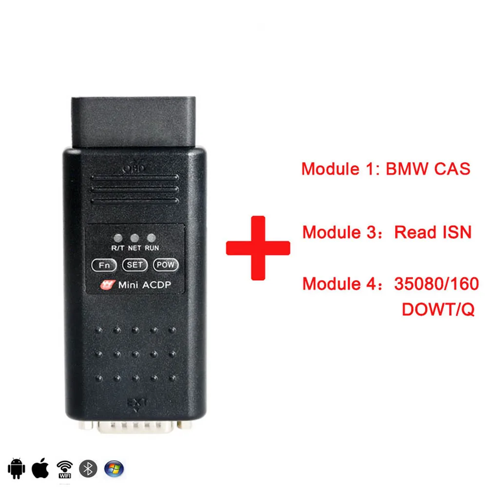 Последние Yanhua Mini ACDP для BMW CAS Key Программирование коррекции одометра и ключа