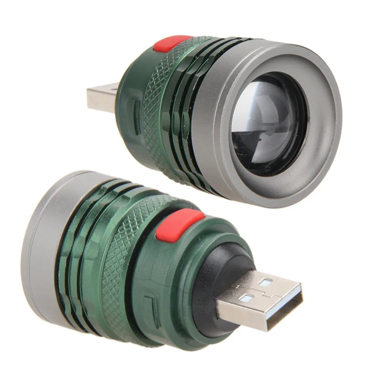 4 режима сплав USB светодиодный внешний аккумулятор фонарик мини лампа удлинитель
