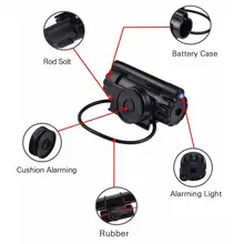 Уличная рыболовная сигнализация, профессиональные рыболовные оповещения, звуковая и визуальная удочка, рыба, лесная сигнализация